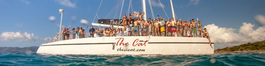 The VI Cat daily sailing & snorkeling excursions at Frenchman's Cove