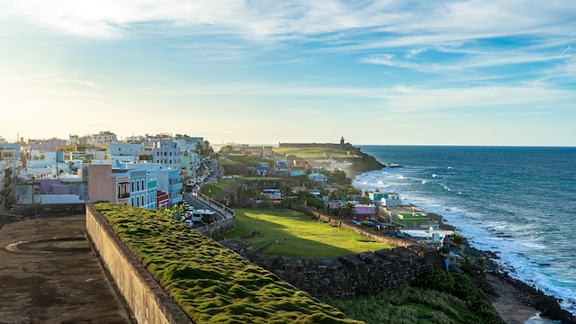 A coastal view of Puerto Rico