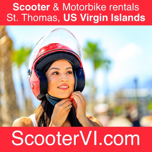 Scooter Rentals in Saint Thomas, USVI Virgin Islands