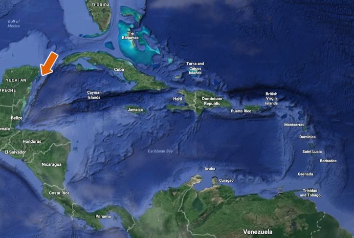 Cozumel Caribbean Maps